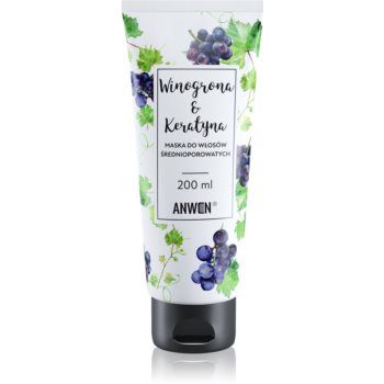 Anwen Grapes & Keratin masca pentru regenerare pentru păr