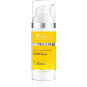 Bielenda Professional Supremelab Barrier Renew Cremă de noapte intens nutritivă cu ceramide