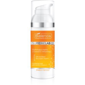 Bielenda Professional Supremelab Energy Boost masca pentru exfoliere cu vitamina C