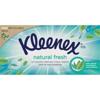Kleenex Natural Fresh Box batiste de hârtie