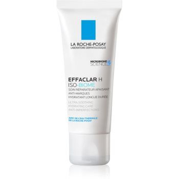 La Roche-Posay Effaclar H ISO-BIOME cremă hidratantă impotriva imperfectiunilor pielii cauzate de acnee
