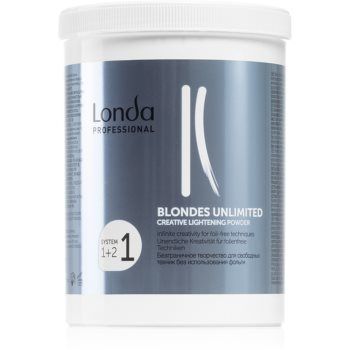 Londa Professional Blondes Unlimited pudra decoloranta