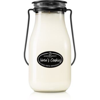 Milkhouse Candle Co. Creamery Nana's Cookies lumânare parfumată Milkbottle