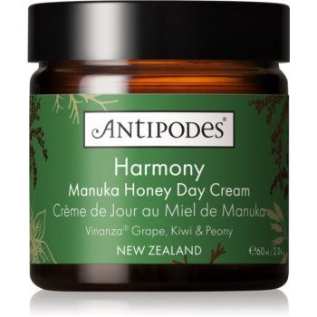 Antipodes Harmony Manuka Honey Day Cream crema de zi usoara pentru o piele mai luminoasa ieftina