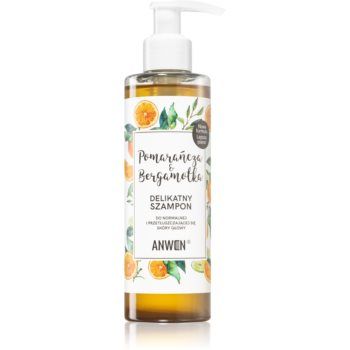 Anwen Orange & Bergamot șampon pentru par normal spre gras ieftin