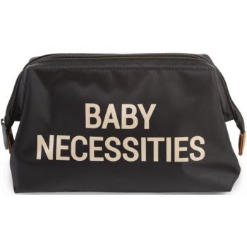 Childhome Baby Necessities Black Gold geantă pentru cosmetice