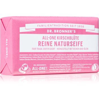 Dr. Bronner’s Cherry Blossom Pure Castile Soap Bar săpun solid de firma original