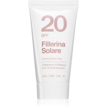 Fillerina Sun Beauty Face Sun Cream crema de soare pentru fata SPF 20