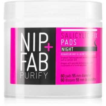 NIP+FAB Salicylic Fix dischete demachiante pentru noapte
