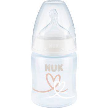 NUK First Choice + 150 ml biberon pentru sugari cu controlul temperaturii