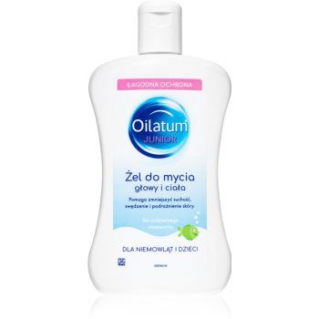 Oilatum Junior Shampoo and Shower Gel 2 in 1 gel de dus si sampon pentru copii