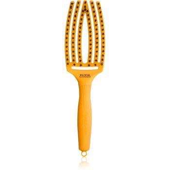 Olivia Garden Fingerbrush Bloom perie de tip paletă