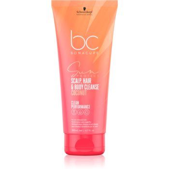 Schwarzkopf Professional BC Bonacure Sun Protect Scalp, Hair & Body Cleanse șampon pentru par si corp