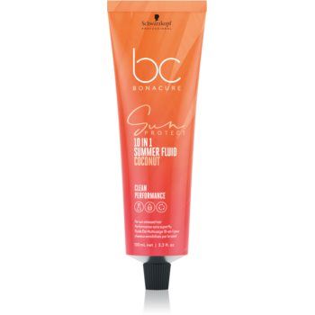 Schwarzkopf Professional BC Bonacure Sun Protect 10 In 1 Summer Fluid cremă multifuncțională pentru par expus la soare