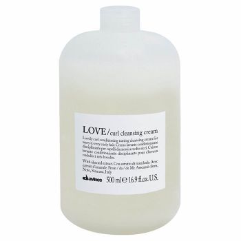 Davines - Crema curatare cu ulei de fistic pentru par ondulat sau cret Love Cleansing 500ml