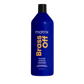 Matrix Brass Off - Sampon neutralizare ton aramiu sau orange pentru par vopsit 1000ml de firma originala