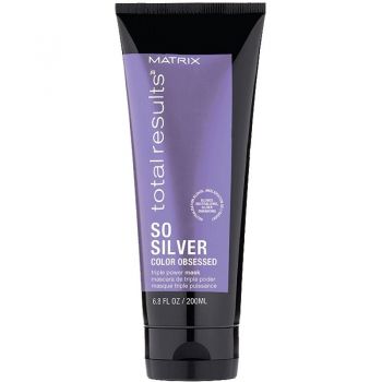 Matrix Color So Silver - Masca pentru par vopsit in nuante reci de blond 200ml de firma originala