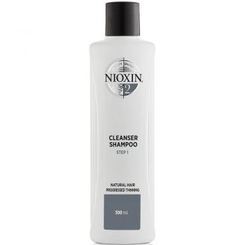 Nioxin 2 Cleanser - Sampon anticadere puternica pentru par natural 300 ml