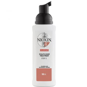 Nioxin 4 Scalp - Tratament anticadere puternica pentru par vopsit si scalp 100ml