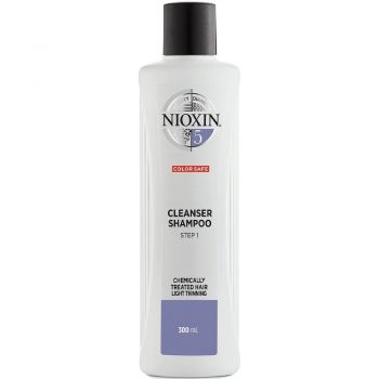 Nioxin 5 Cleanser - Sampon anticadere normala pentru par vopsit 300ml