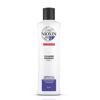 Nioxin 6 Cleanser - Sampon anticadere puternica pentru par tratat chimic 300ml