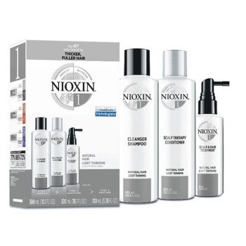 Nioxin System 1 Pachet anticadere normala pentru par natural, 700ml