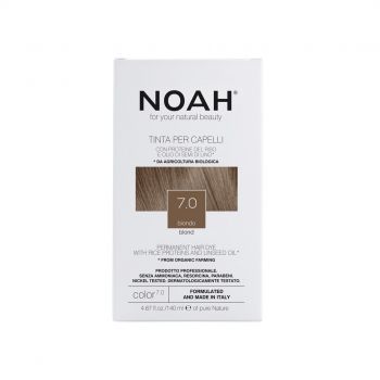 Noah - Vopsea de par naturala 7.0 Blond 140ml
