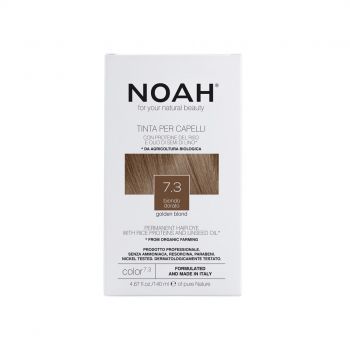 Noah - Vopsea de par naturala 7.3 Blond auriu 140ml de firma originala