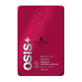 Schwarzkopf Osis+ Mess Up - Guma matifianta pentru stilizare cu fixare medie