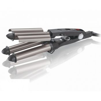 BaByliss Pro - Ondulator de par triplu Triple Barrel 22-19-22 mm