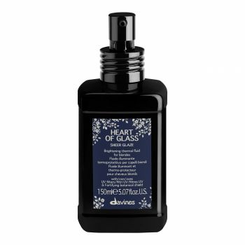 Davines - Fluidul termic iluminant par blond Sheer Glaze Heart of Glass 150ml