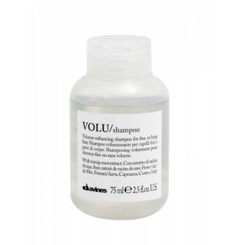 Davines - Sampon pentru par fin si fara volum Volu, travel size 75ml