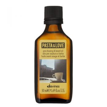 Davines - Ulei hidratant inainte de barbierit si pentru barba Pasta&Love Oil 50ml