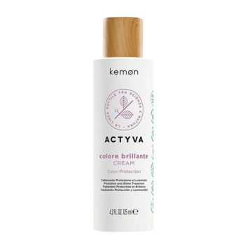 Kemon Actyva Colore Brillante - Tratament fara clatire pentru par vopsit 125ml