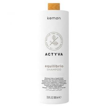 Kemon Actyva Equilibrio - Sampon de echilibrare anti-sebum pentru scalp 1000ml