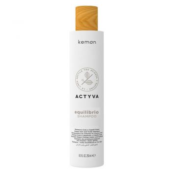 Kemon Actyva Equilibrio - Sampon de echilibrare anti-sebum scalp gras 250ml