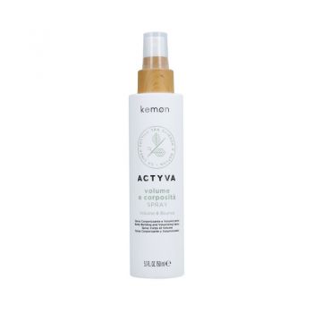 Kemon Actyva Volume E Corposita - Spray de volum si corp pentru par fin 125ml