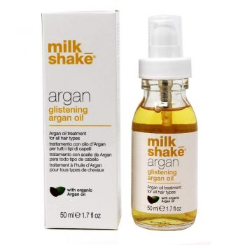 Milk Shake Argan - Ulei de argan pentru toate tipurile de par Glistening 50ml