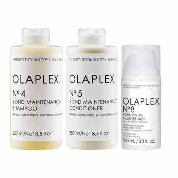 Olaplex - Pachet de reparare,mentinere si hidratare intensa No.4,No.5,No.8