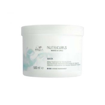 Wella Nutricurls Waves&Curls - Masca tratament pentru par cret/ondulat 500ml