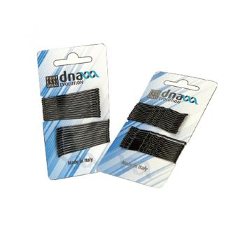 Agrafe pentru par Kiepe Grip Waved Negre 24buc ieftin