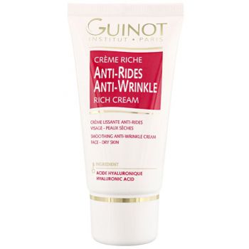 Crema ten uscat Guinot Creme Riche Anti Rides cu efect de intinerire 50ml ieftina