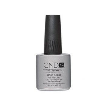 Gel de sculptare CND Gloss Brisa Clear Top Coat 14g