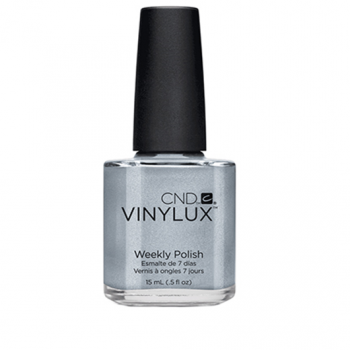 Lac unghii saptamanal CND Vinylux Silver Chrome 15 ml de firma original