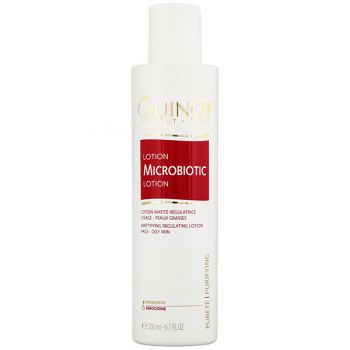 Lotiune matifianta Guinot Microbiotic Lotion pentru ten mixt si gras 200ml la reducere