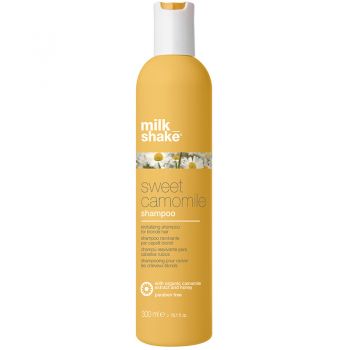 Milk Shake Sweet Camomile - Sampon revitalizant fara parabeni pentru par blond 300ml
