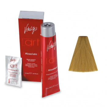 Vopsea permanenta de par Vitality's Art Absolute cu amoniac 9/31 Blond Foarte Deschis Auriu Cenusiu 100ml