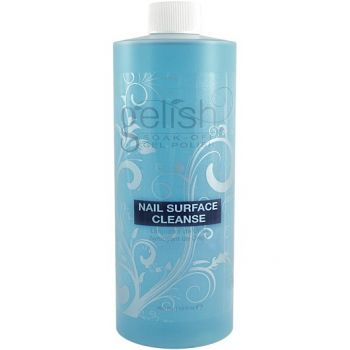 Degresant Gelish Nail Surface Cleanse pentru unghii 480 ml