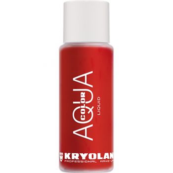 Fard Kryolan Aquacol Wet Make-Up pentru fata si corp 079 Rosu 30ml ieftin