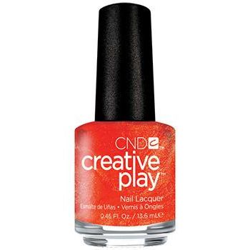 Lac de Unghii CND Creative Play Gel #421 Orange You Curious 15ml la reducere